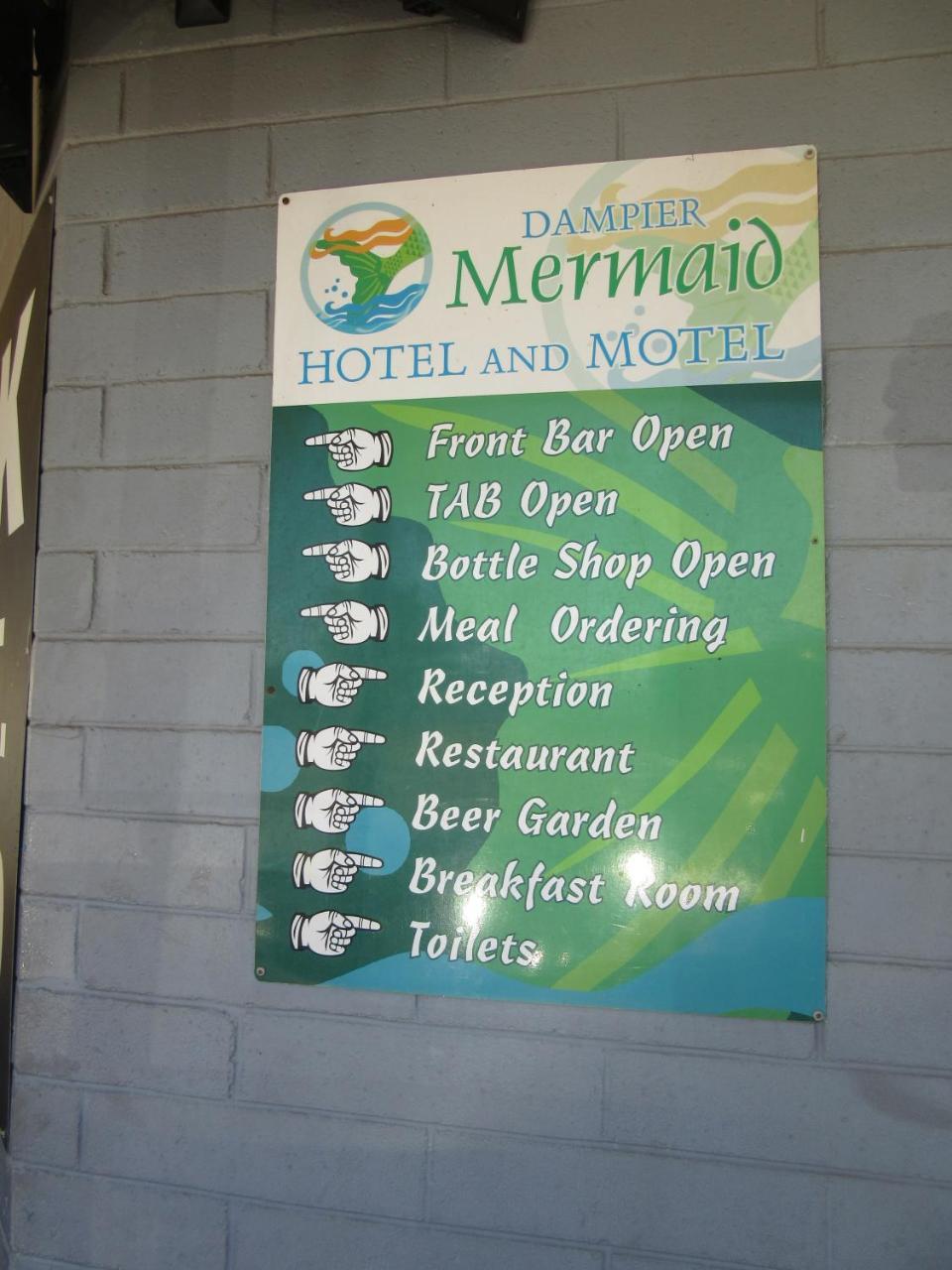 Dampier Mermaid Hotel Karratha Exterior photo